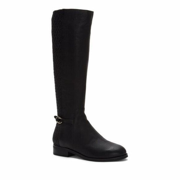 Cole Haan Black Over the Knee Boots - Picture 6 of 13